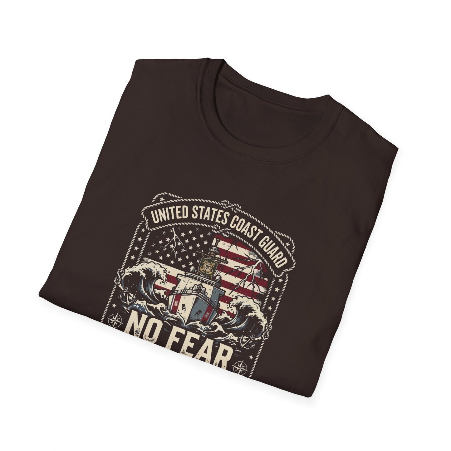 United States Coast Guard No Fear in the Storm T-Shirt