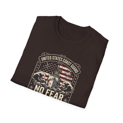 United States Coast Guard No Fear in the Storm T-Shirt