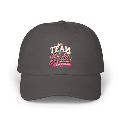Dad Cap – "Team Bride" Embroidered Bachelorette Party Hat