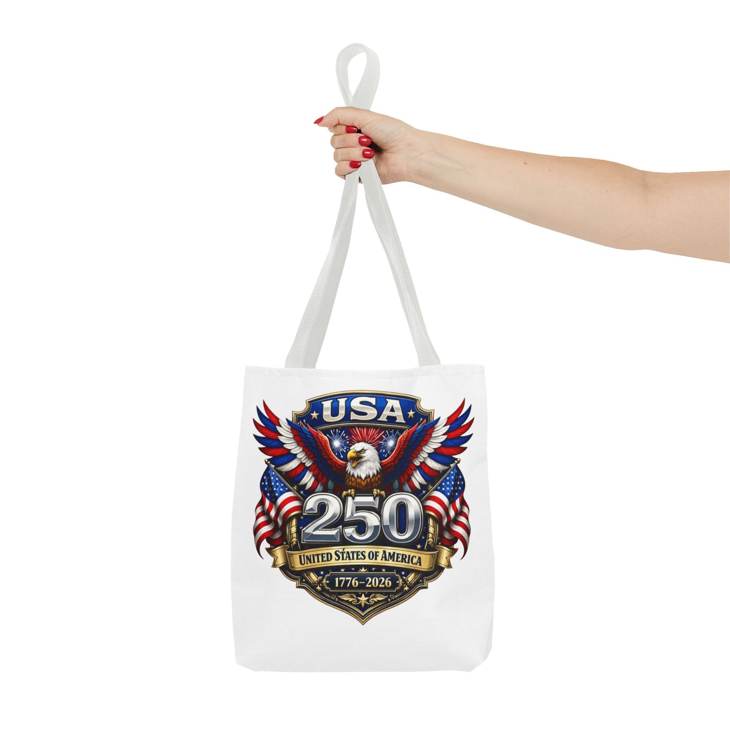 USA 250th Anniversary Eagle Tote Bag — Patriotic 1776–2026 Celebration Tote