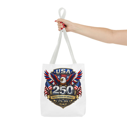 USA 250th Anniversary Eagle Tote Bag — Patriotic 1776–2026 Celebration Tote