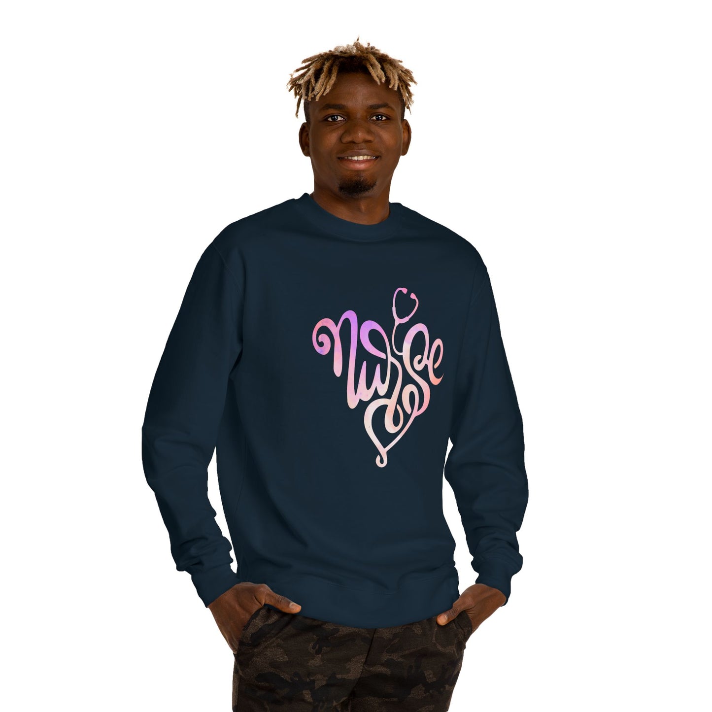 Nurse Heart Stethoscope Sweatshirt