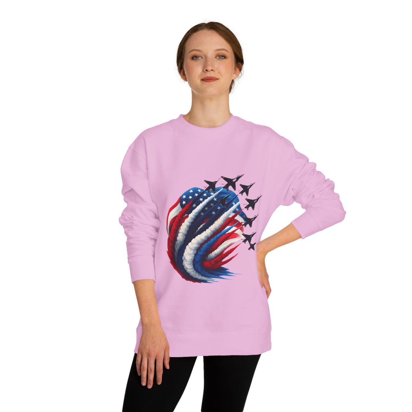 Patriotic Jet Squadron Sweatshirt