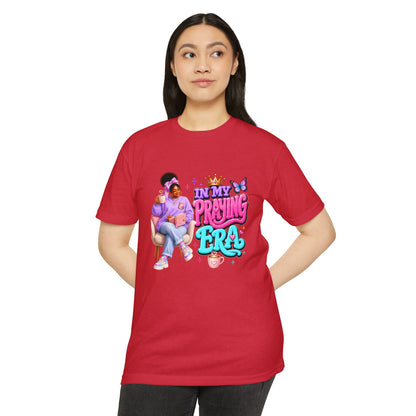 T-Shirt — "In My Praying Era" Feminine Faith Graphic Tee