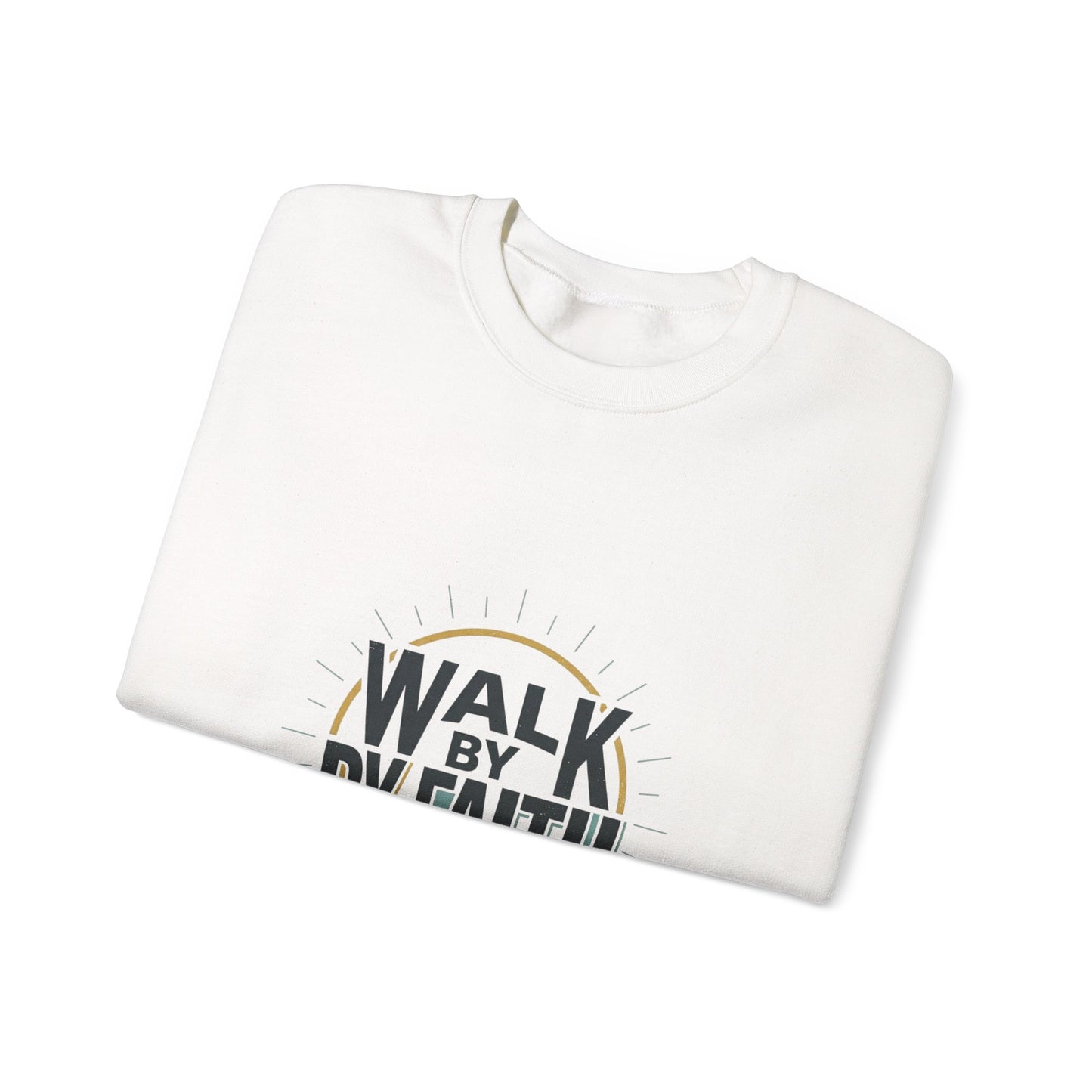 Walk By Faith crewneck Sweatshirt | faith streetwear, washed vintage
