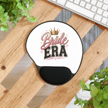 Bride Era Mouse Pad with Wrist Rest — Bachelorette Desk Accessory