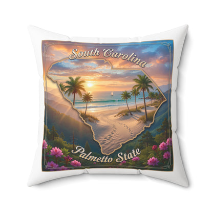 Spun Polyester Square Pillow