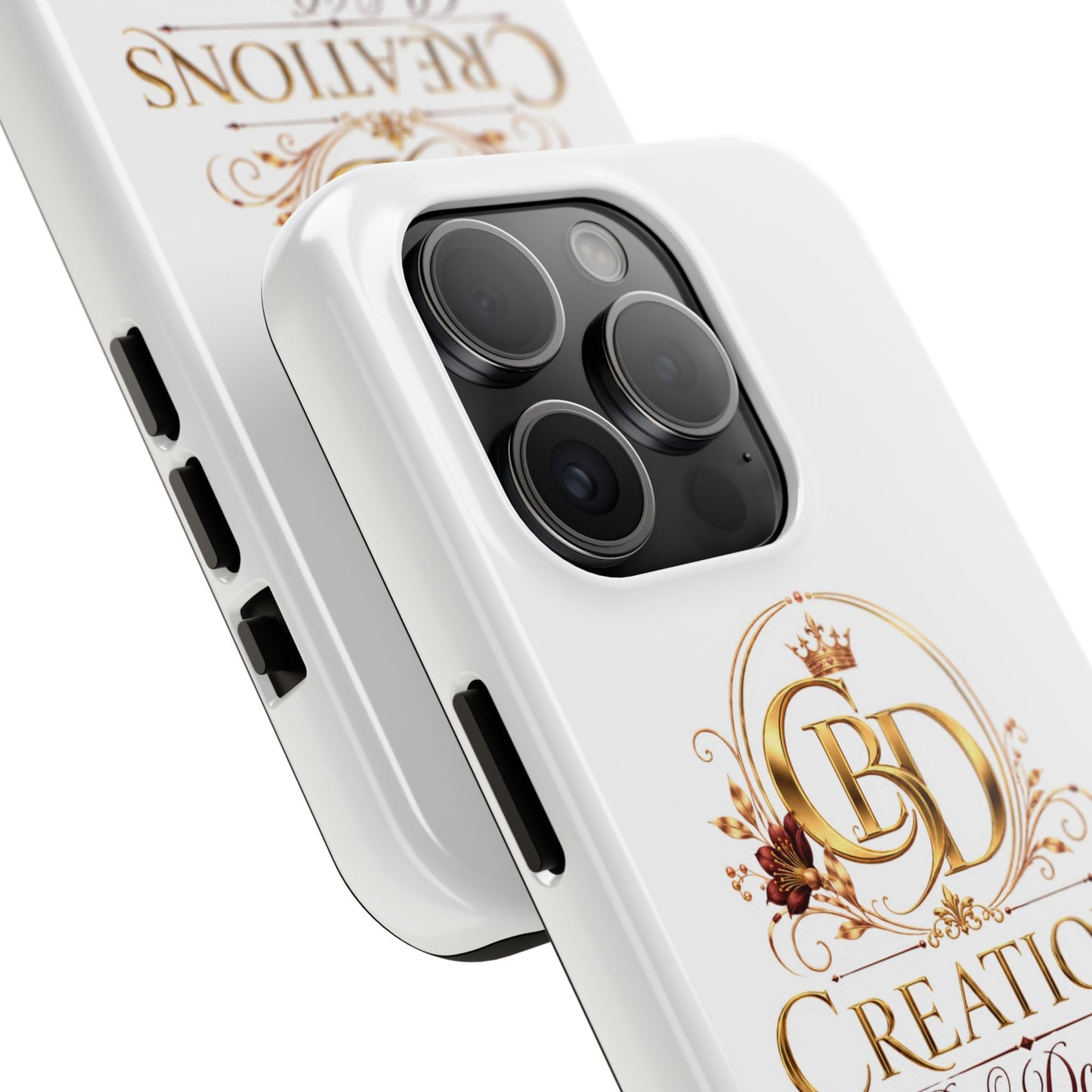BD Creations By Donece Elegant Logo Tough Phone Case — Protective iPhone Cover