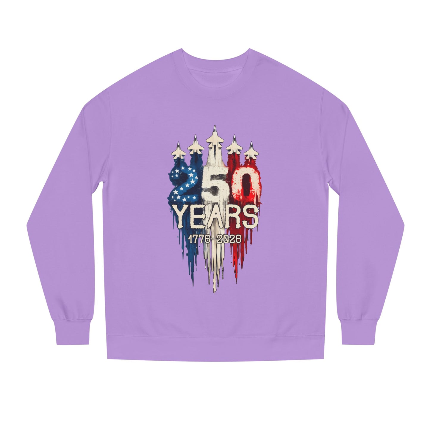 50 Years Anniversary Sweatshirt — Patriotic USA Flag Design (1971–2021)