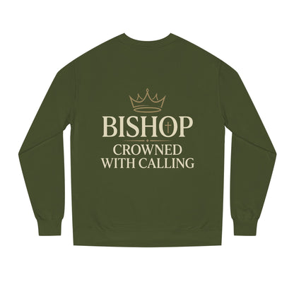Bishop Sweatshirt - "Crowned With Calling" Religious Crewneck
