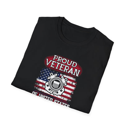 Proud Veteran of United States Coast Guard T-Shirt