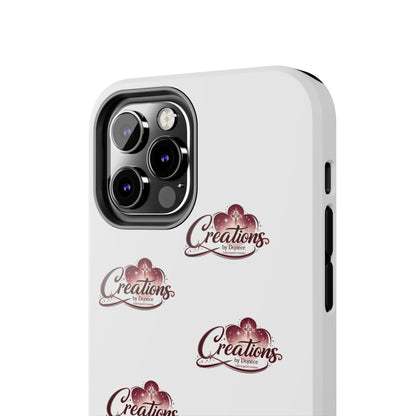 Logo Pattern Tough Phone Case — Creations Repeat Design