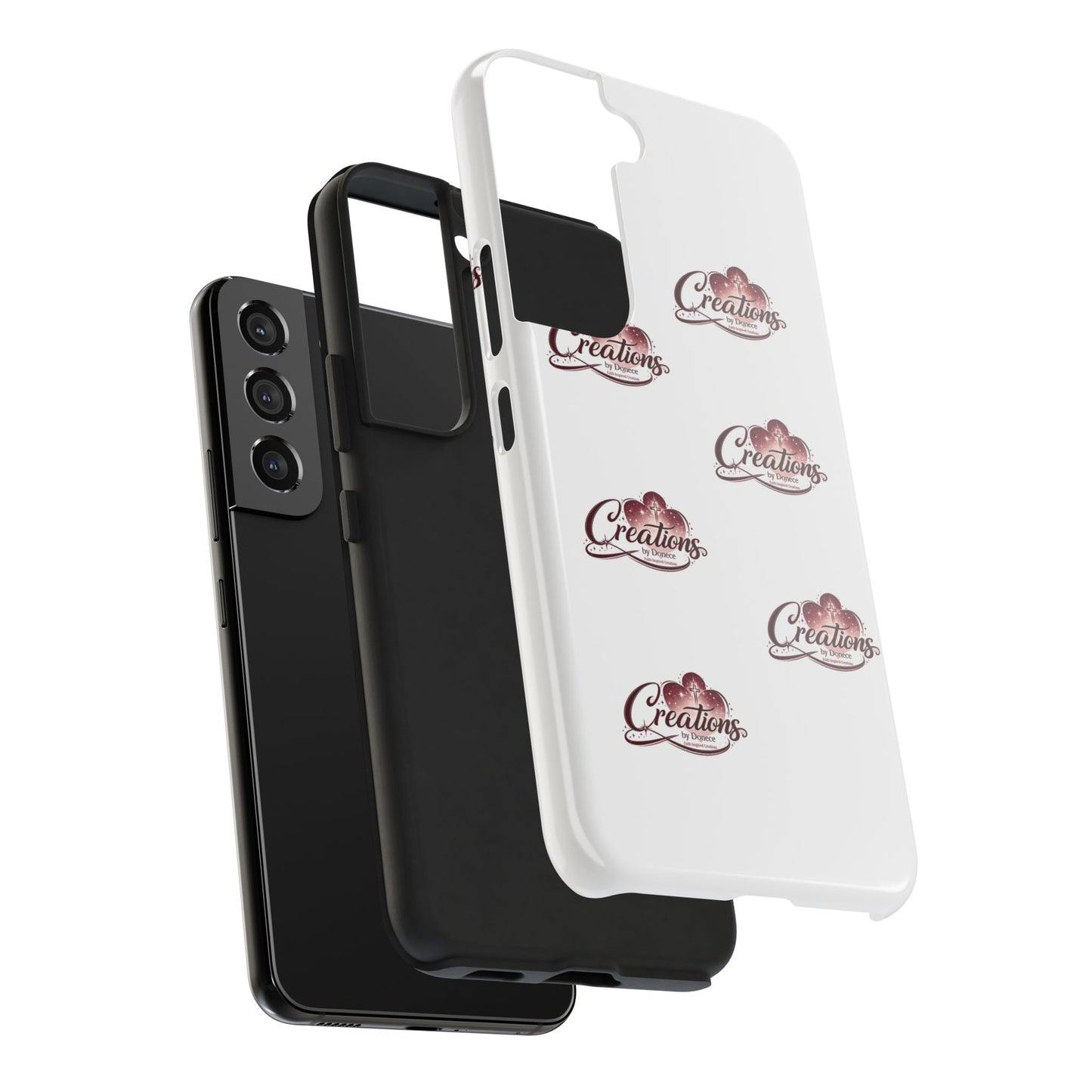 Logo Pattern Tough Phone Case — Creations Repeat Design