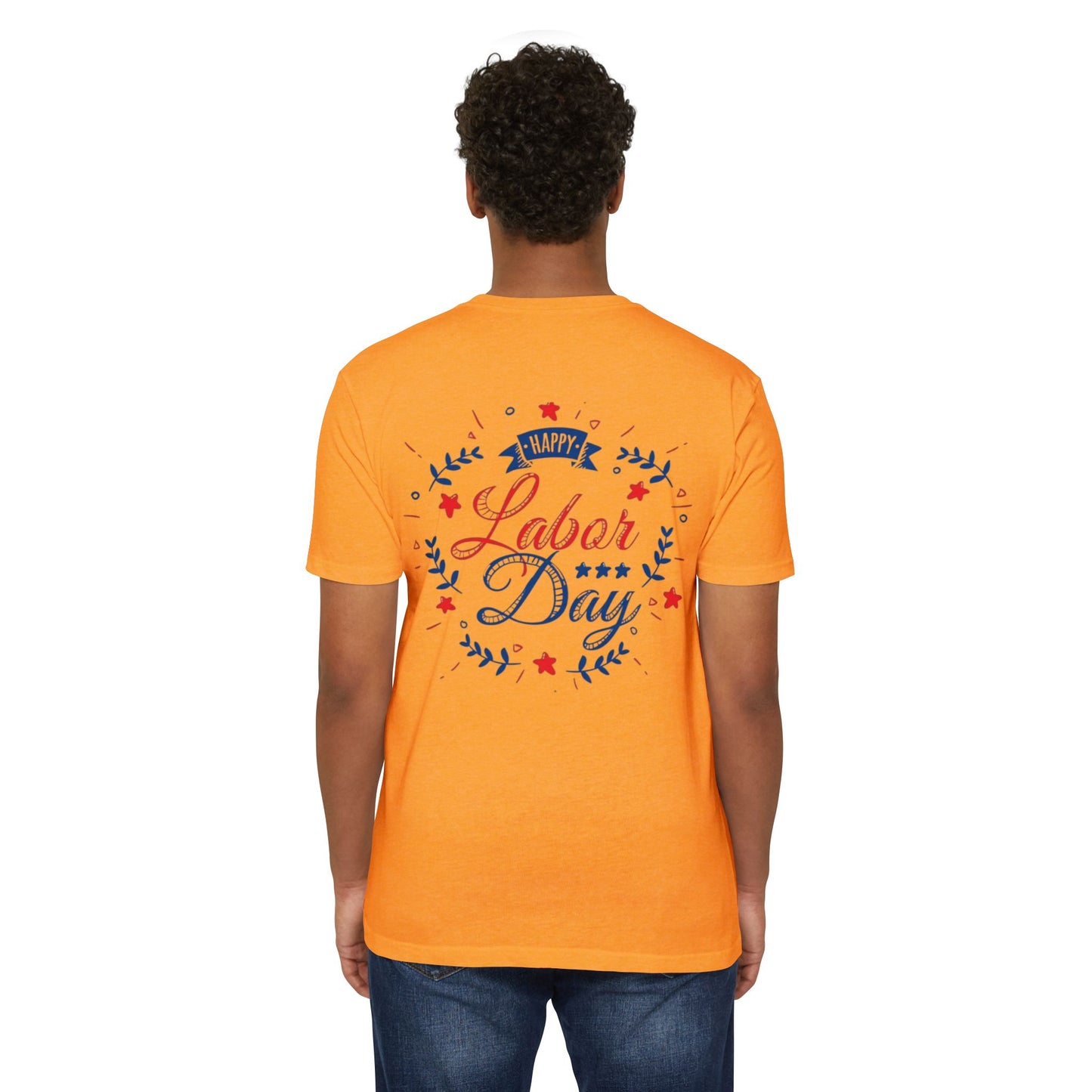 Labor Day T-Shirt – "Happy Labor Day" Patriotic Holiday Tee