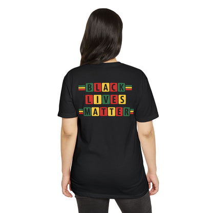 Black Lives Matter T‑Shirt - Pan-African Block Letter Tee