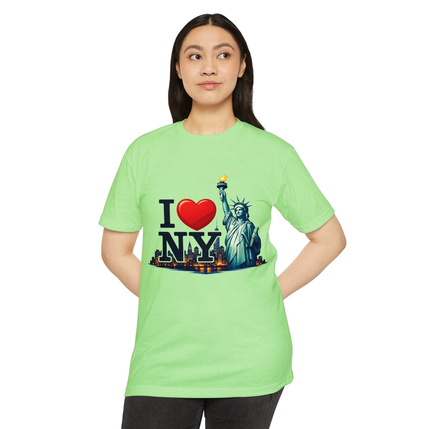 I  NY Statue of Liberty T-Shirt — New York City Souvenir Tee