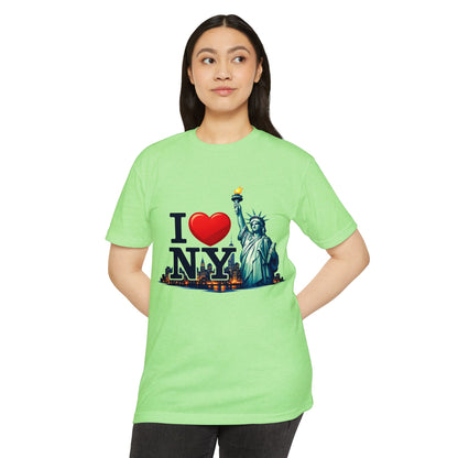 I  NY Statue of Liberty T-Shirt — New York City Souvenir Tee