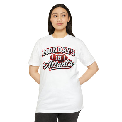 Mondays in Atlanta Football T-Shirt