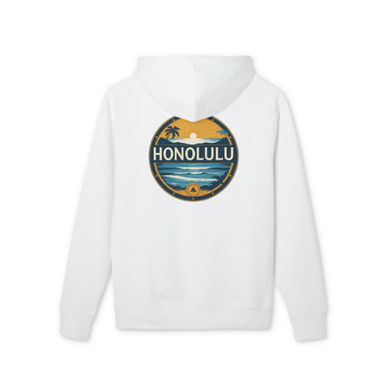 Honolulu Vintage Surf Hoodie — Island Sunset Pullover