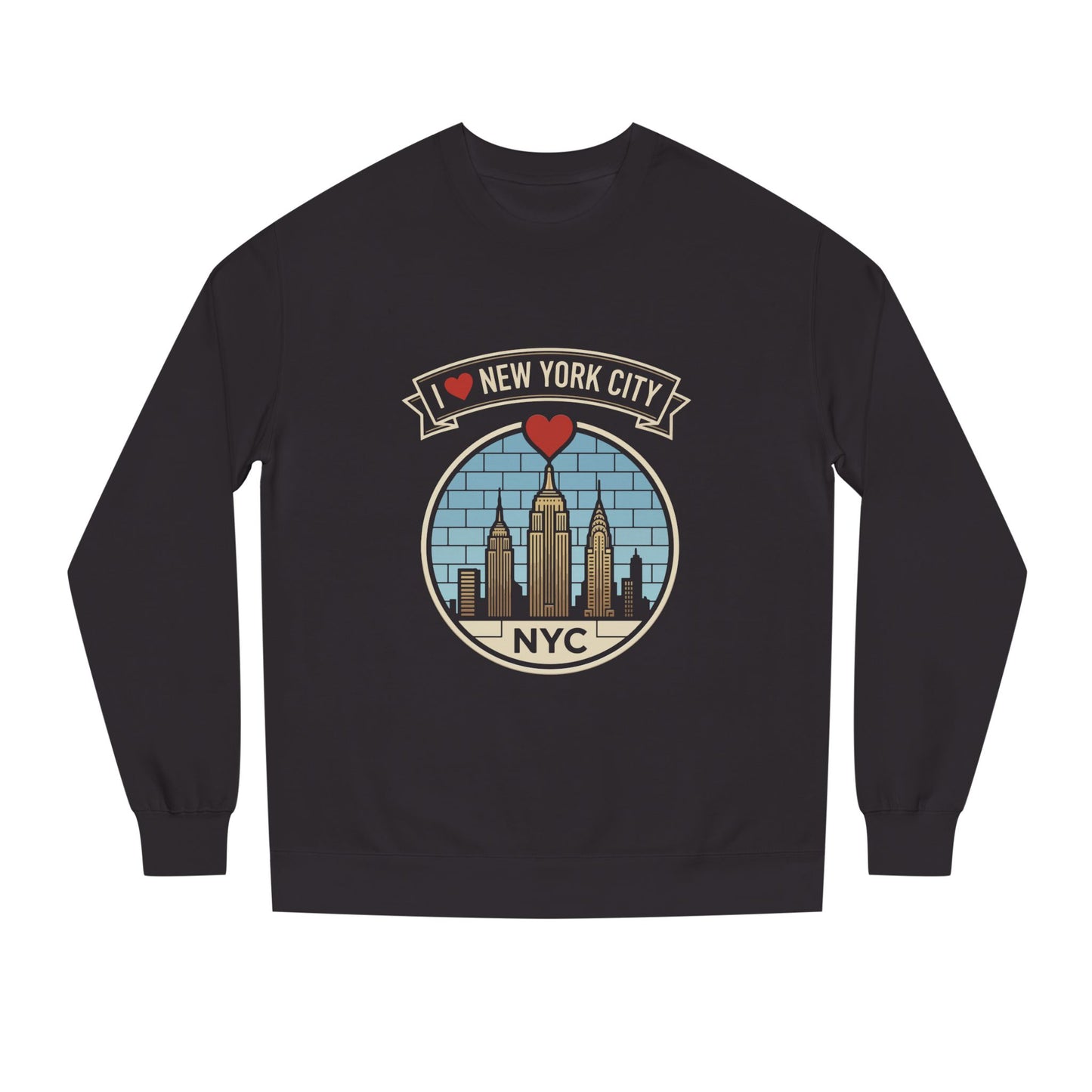 NYC Skyline Sweatshirt — I  New York City Crewneck