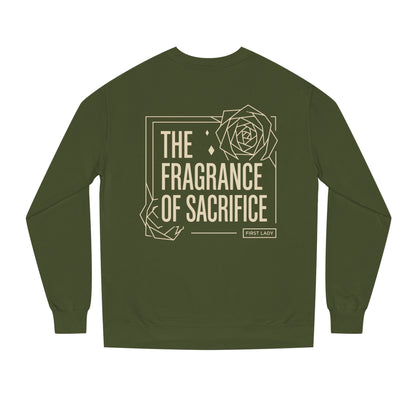 The Fragrance of Sacrifice Sweatshirt — Floral Graphic Crewneck