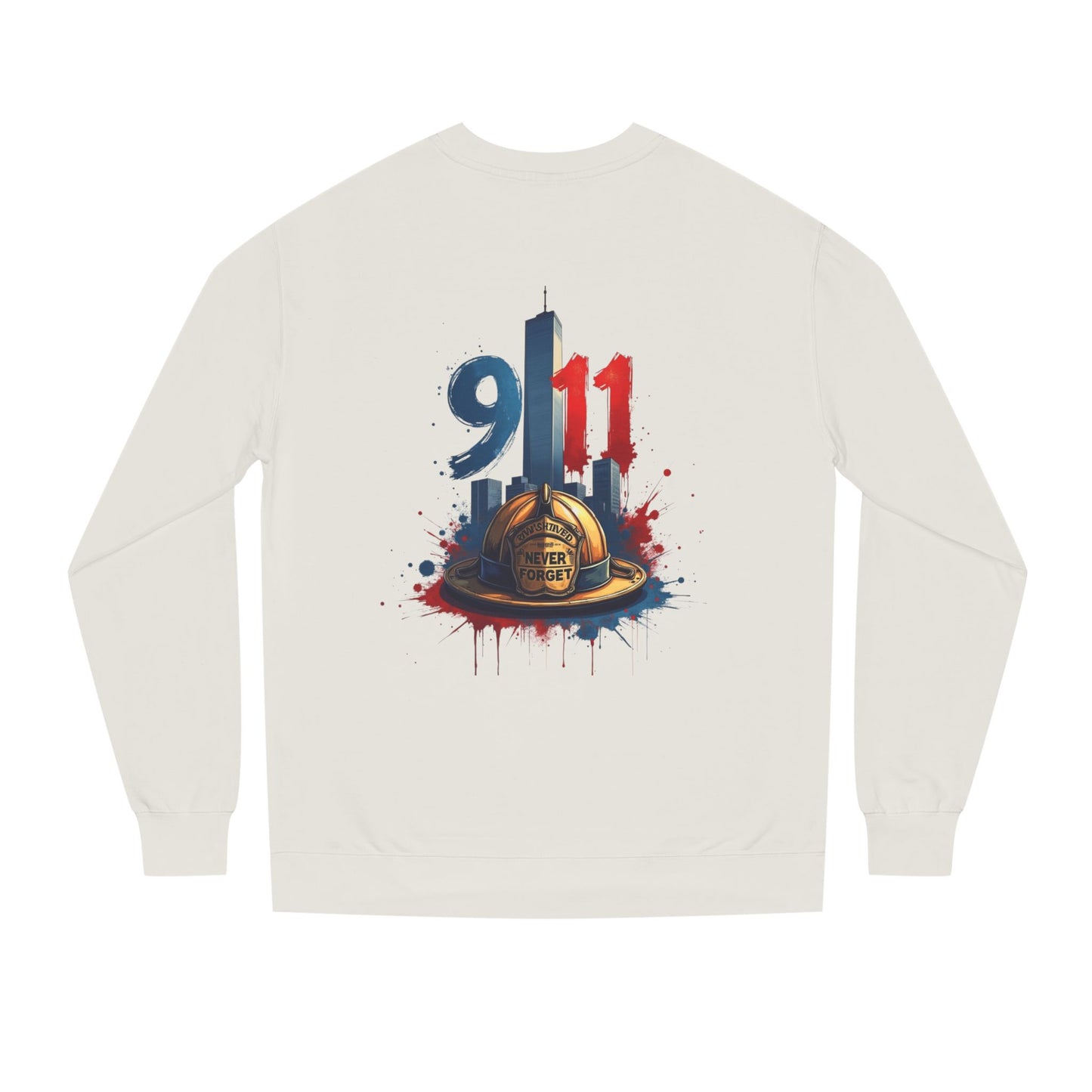 9/11 Memorial Sweatshirt – Firefighter Tribute Crewneck