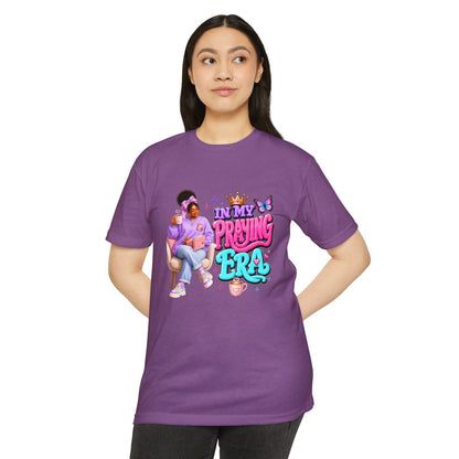 T-Shirt — "In My Praying Era" Feminine Faith Graphic Tee