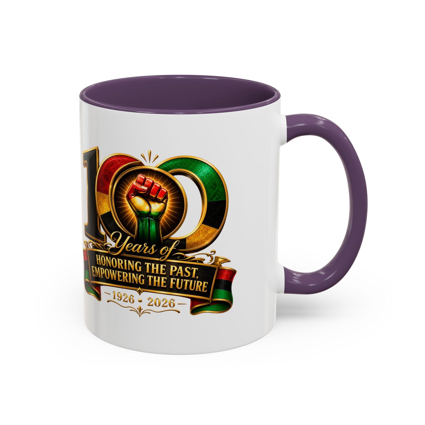 100 Years Commemorative Coffee Mug — "Honoring the Past, Empowering the Future"
