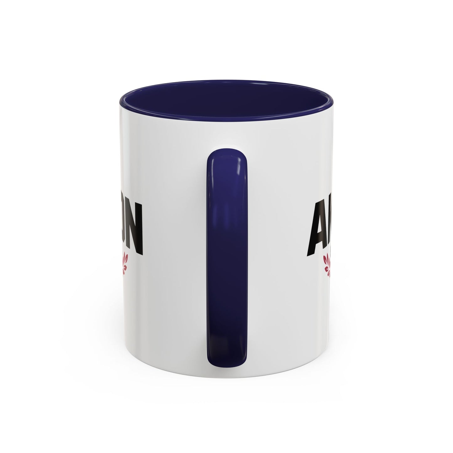 Akron Est. 1825 Accent Coffee Mug — Vintage City Pride Ceramic Mug