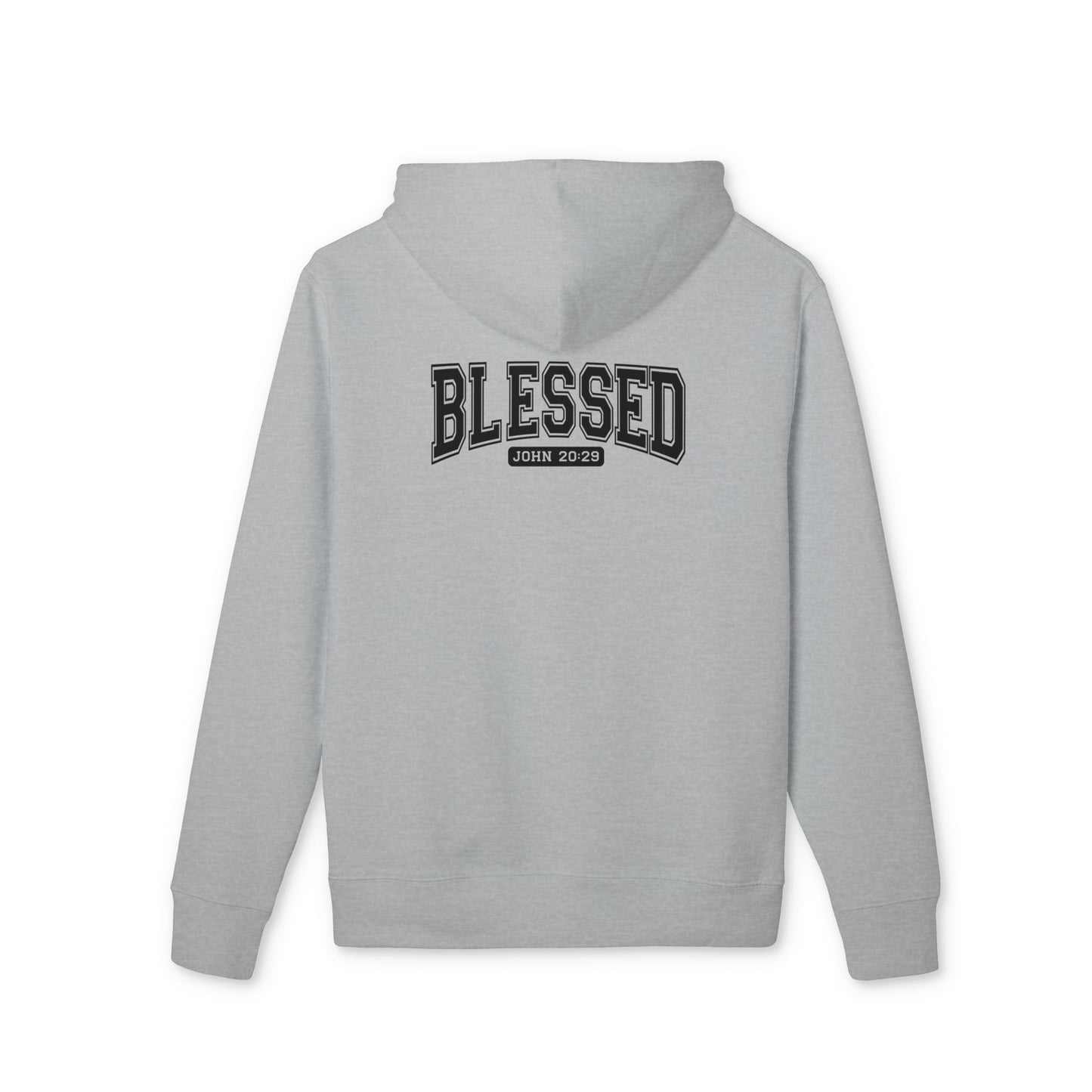 Blessed Hoodie – John 20:21 Christian Pullover, Faith-Based Religious Sweatshirt
