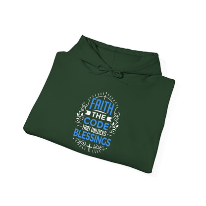 Faith The Code That Unlocks Blessings  Hoodie