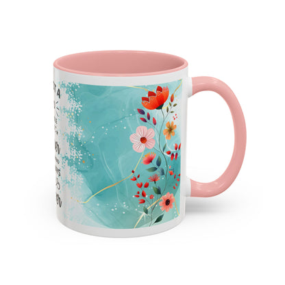 Mother Coffee Mug — “Not Just a Word but a Whole World” Floral Gift (11/15oz)