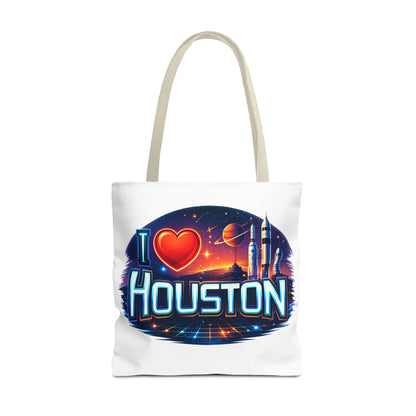 I  Houston Retro Space Tote Bag