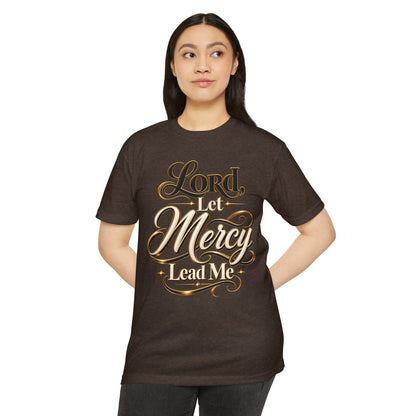 Religious T-Shirt — "Lord, Let Mercy Lead Me" Inspirational Christian Tee