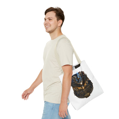 9/11 Memorial Eagle Tote Bag – Never Forget Tribute Tote