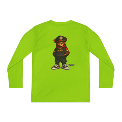 Kids Bear Graphic Long Sleeve Tee — Urban Streetwear Youth Shirt