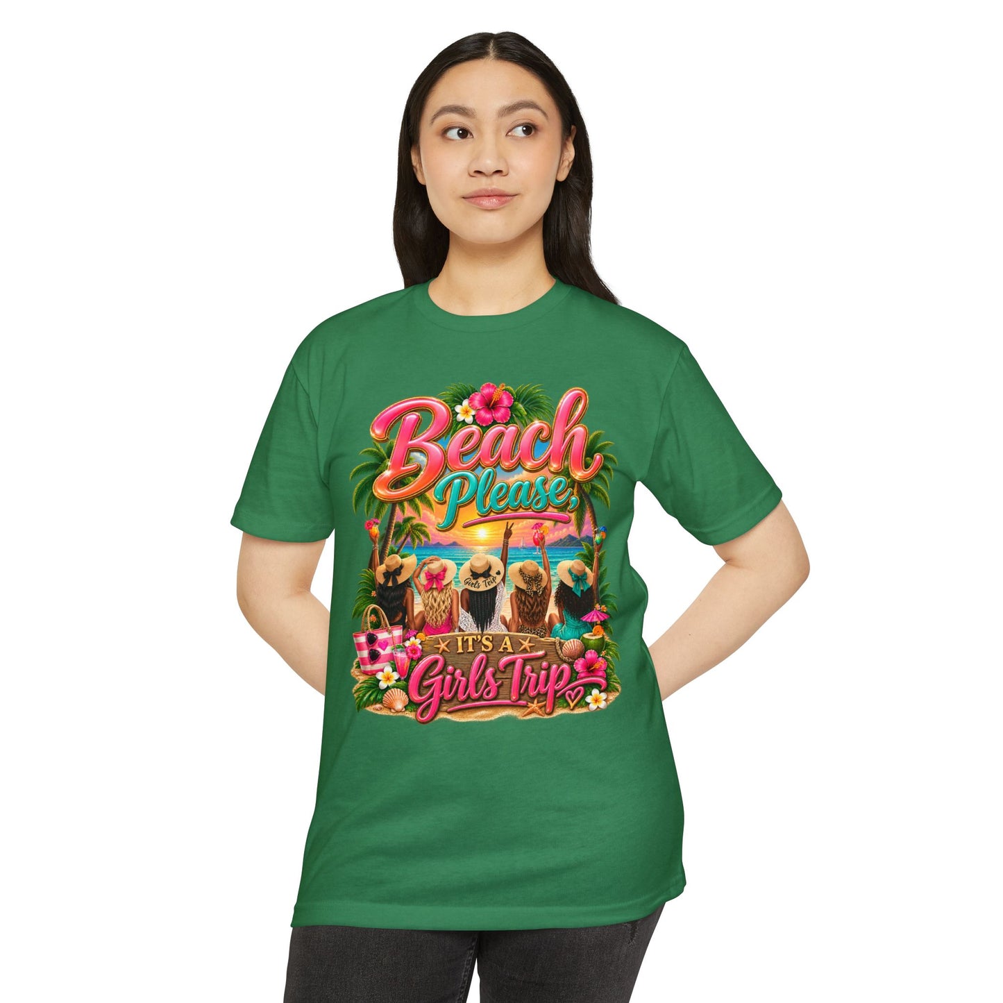 Beach Please Girls Trip T-Shirt