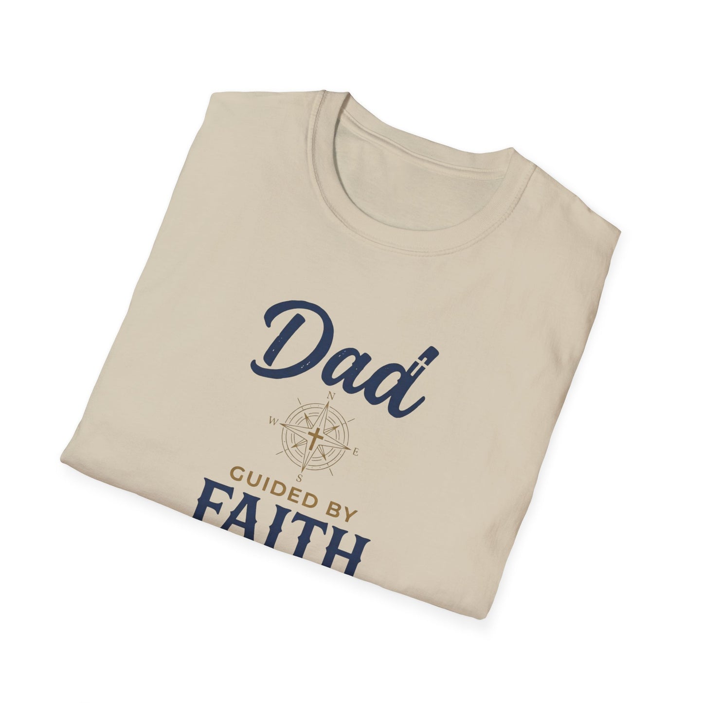 Dad Guided by Faith T-Shirt