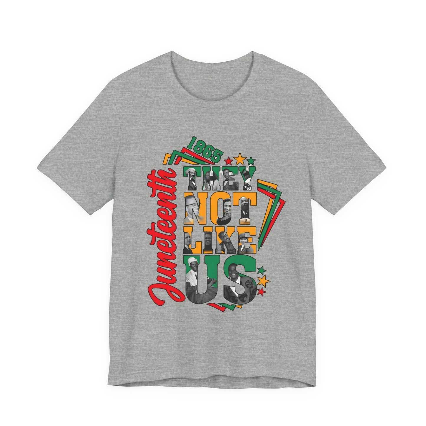 Juneteenth "They Not Like Us" Graphic Tee — Juneteenth Celebration T-Shirt