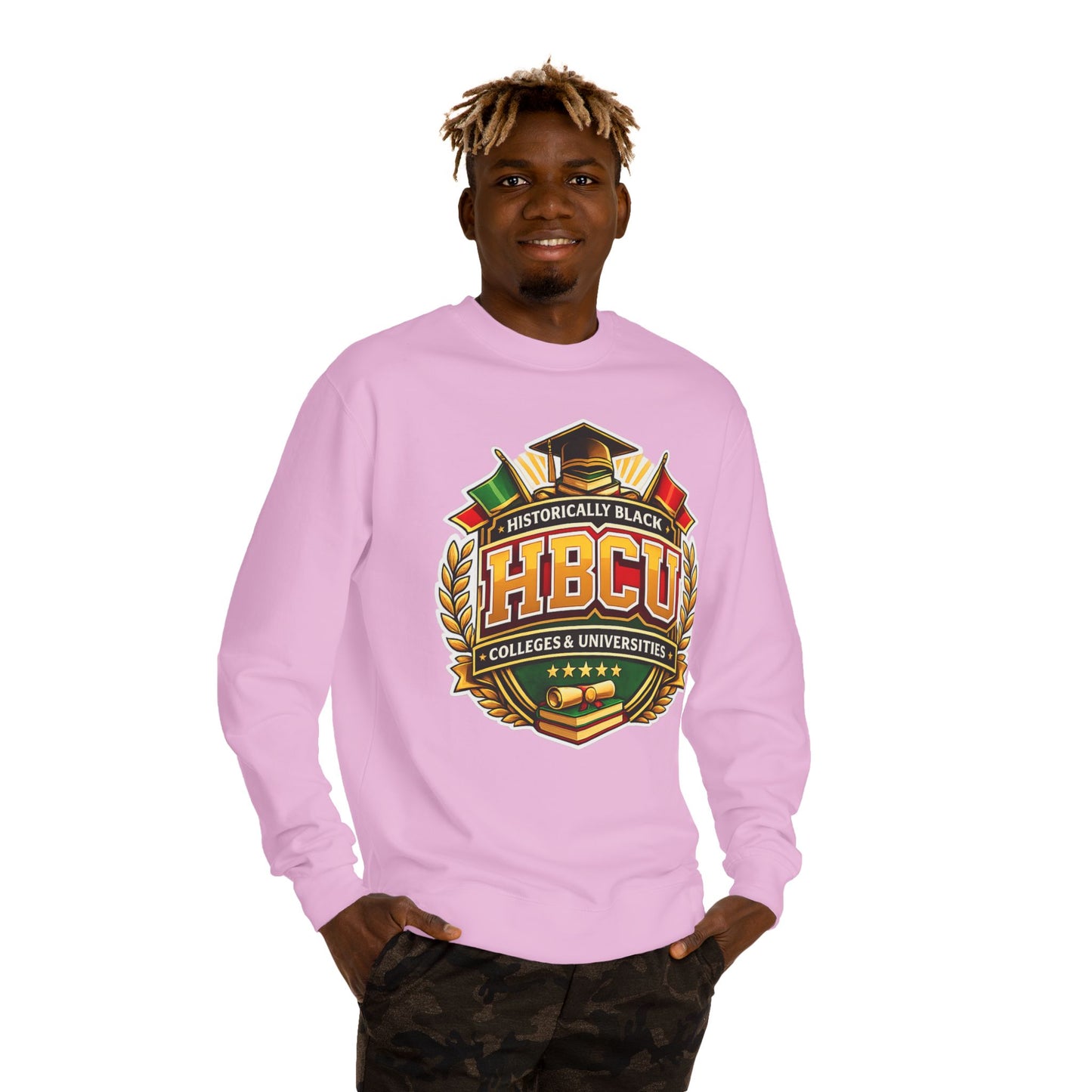 HBCU Crest Sweatshirt — Historically Black Colleges & Universities Crewneck