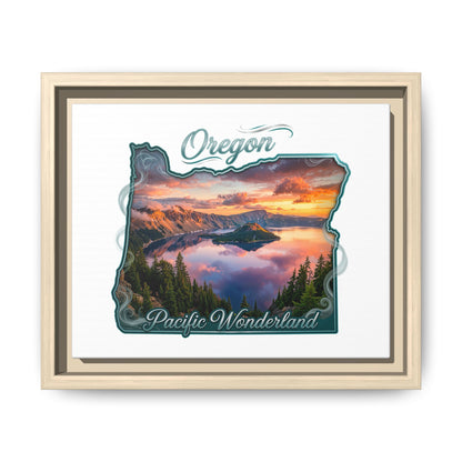 Matte Canvas, Framed (Multi-color)