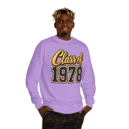 Class of 1978 Sweatshirt – Retro Reunion Crewneck