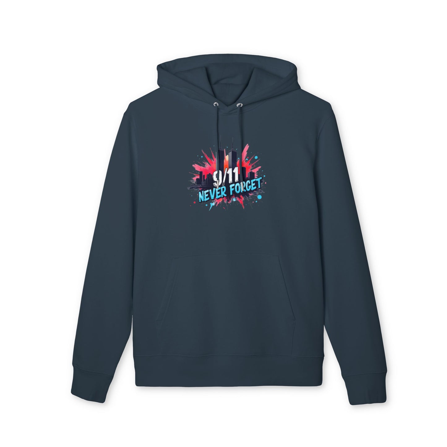 9/11 Never Forget Hoodie — Memorial Tribute Pullover