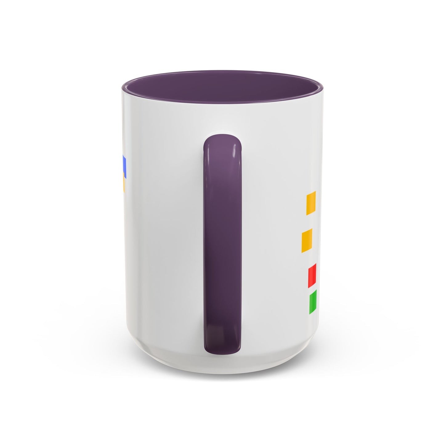 Autism Warrior Accent Coffee Mug – Bold Puzzle Pieces, Proud. Strong. Unique. (11/15oz)
