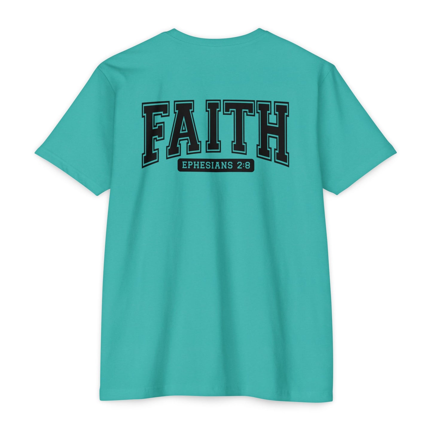 Faith Ephesians 2:8 Tee — Inspirational Christian T-Shirt