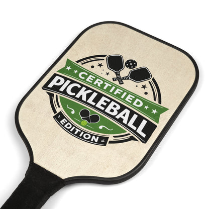 Pickleball Paddle Set - "Certified Pickleball Edition" with Balls