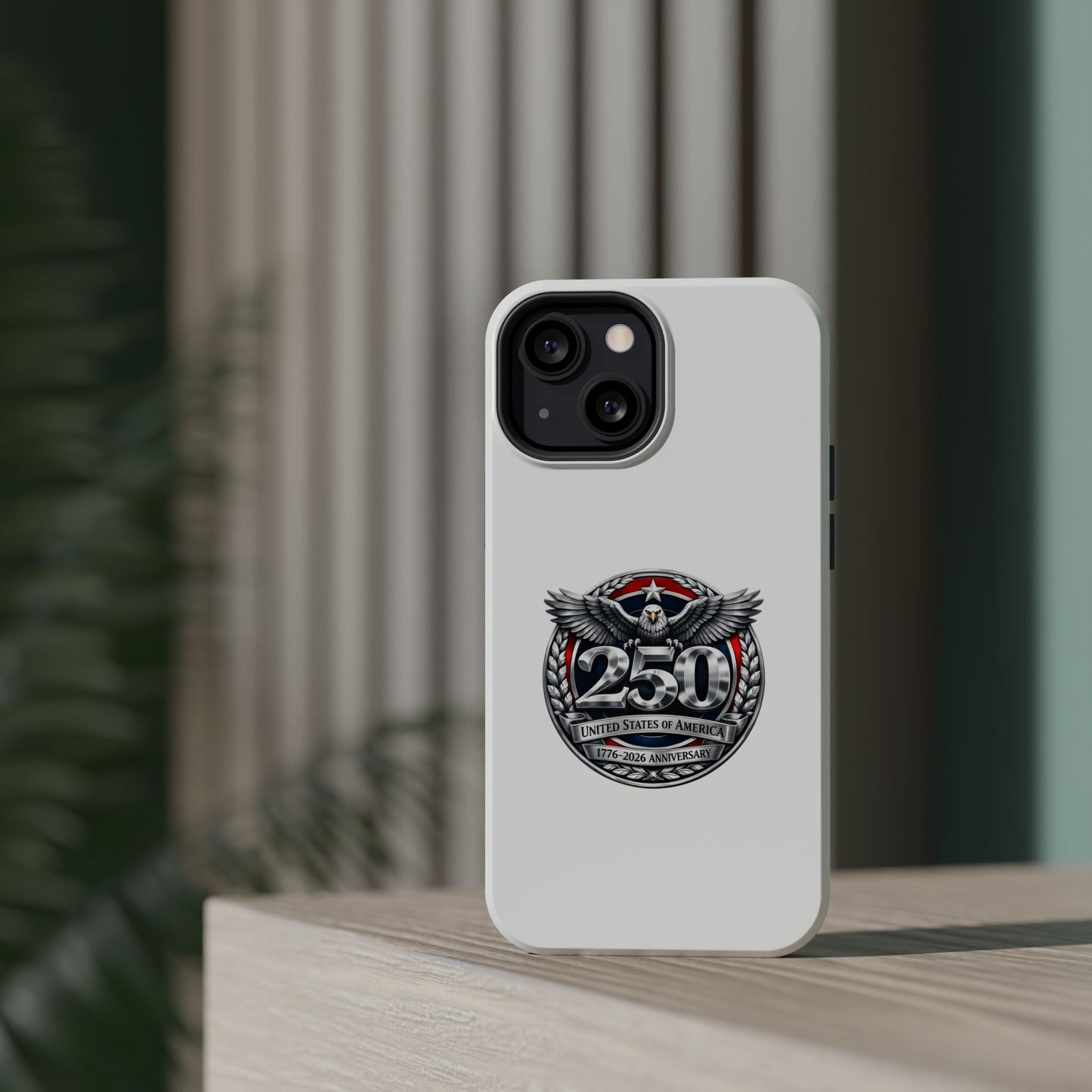 iPhone Magnetic Impact Case — 250th Anniversary Eagle Badge Design
