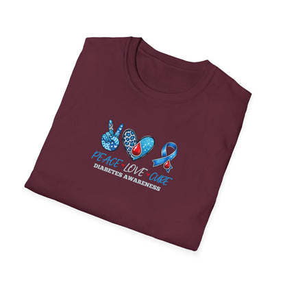 "Peace Love Cure" T-Shirt