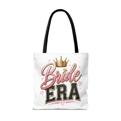 Bride Era Tote Bag — Bachelorette Bride Crown Tote for Bridal Shower & Wedding Weekend