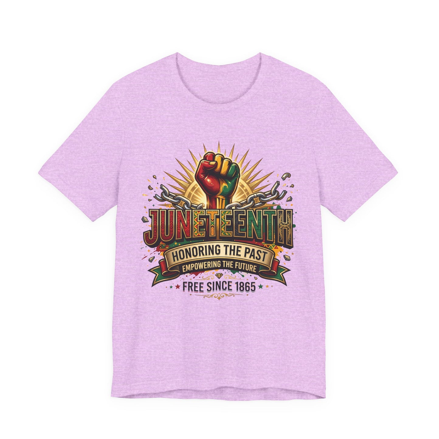 Juneteenth Graphic Tee — "Honoring the Past, Empowering the Future"